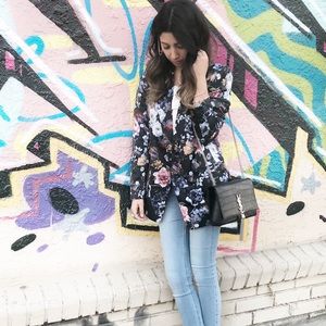 Floral blazer H&M